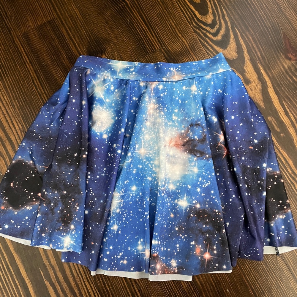 Galaxy Skirt with Elastic Waist Band